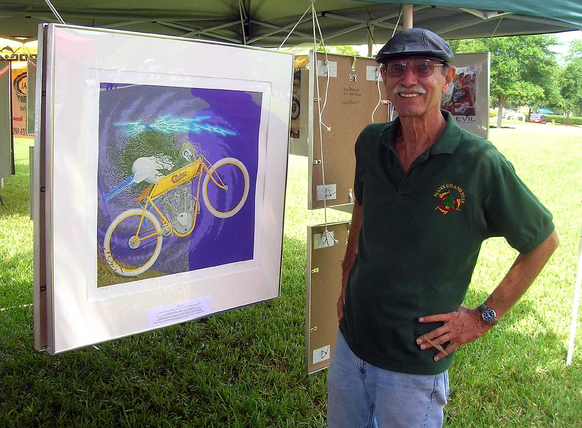 DSCN9213.jpg - Renowned Artist Don Bradley Once Again Provided the  Poster Art.