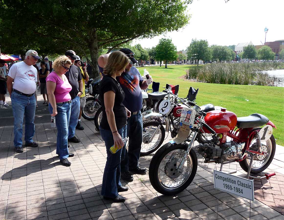 P1000162.jpg - An Aermaccchi Heads the Row of Smaller Race Bikes