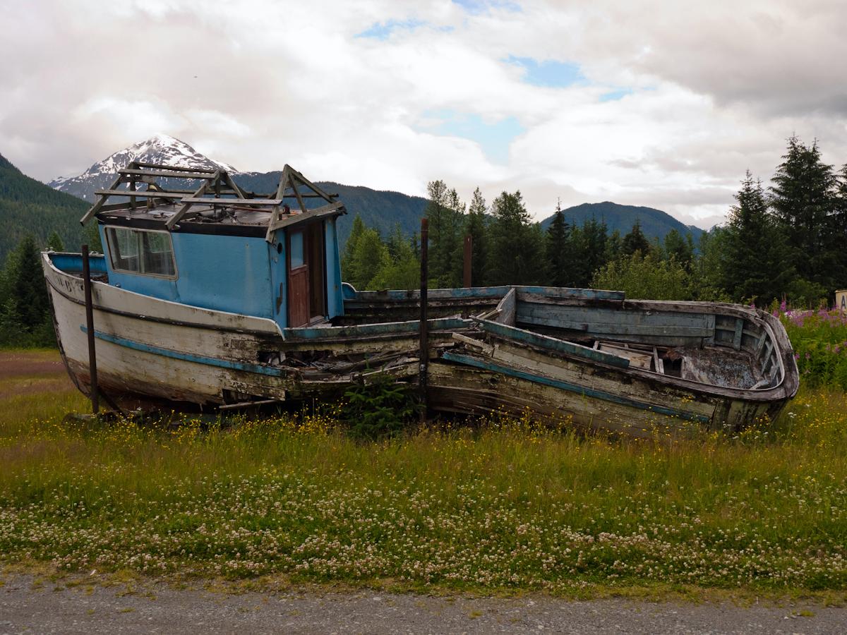 P1010675.jpg - Not quite seaworthy, but nothing is thrown away.
