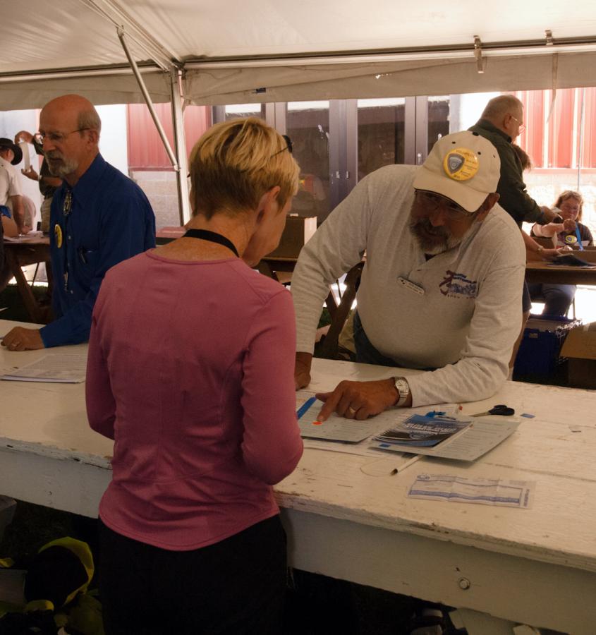 P1010973.jpg - Check in is a breeze if you arrive early and have pre-registered.