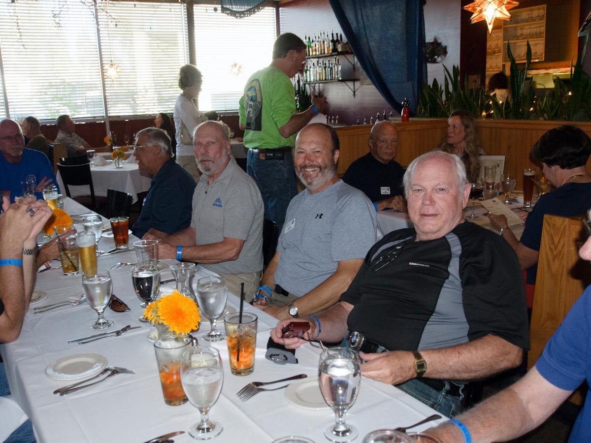 P1020059.jpg - Friday evening we celebrated BMWNEF's tenth annual rally Dinner On The Road at the Jackalope Grill in Bend, OR. An excellent evening.