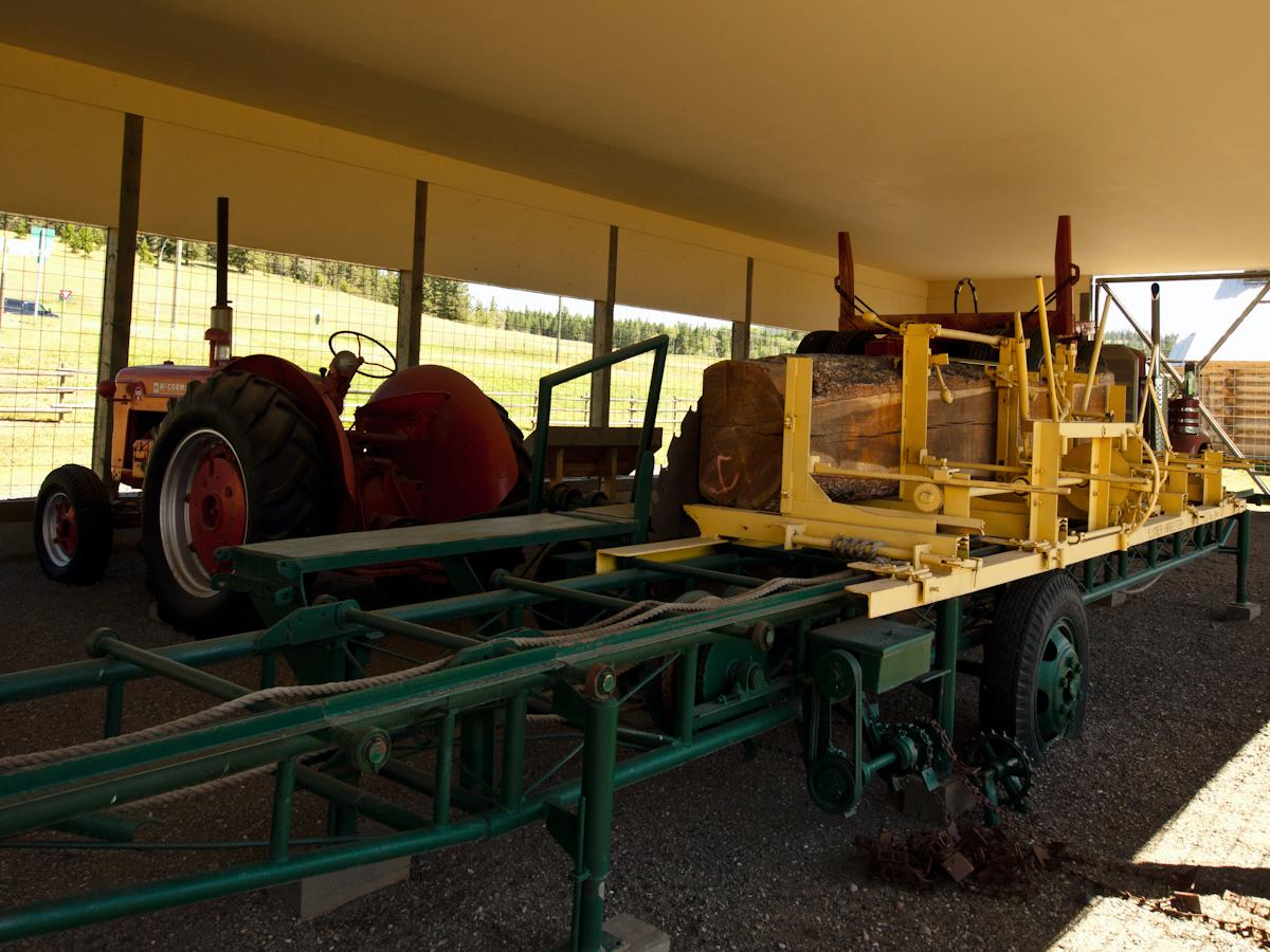 P1010780.jpg - There is also some logging equipment including this portable sawmill.