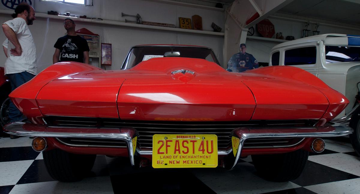 P1010244.jpg - Truth in advertising, 427/425 HP 'vette.