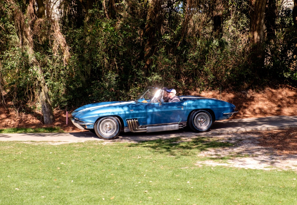 MEGT3583.jpg - THIS STINGRAY IS ONE OF SEVERAL HARLEY EARL CONCEPT CARS.