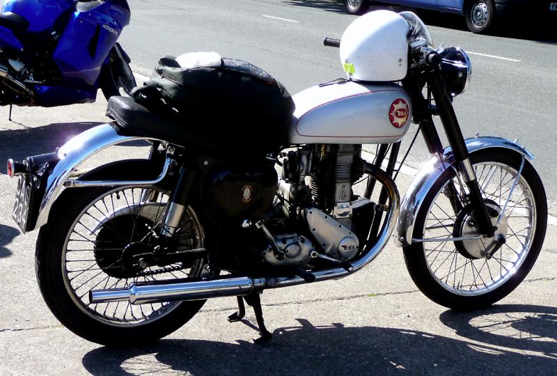 P1010762.JPG - BSA Gold Stars this nice are rarely seen in use here in the US.