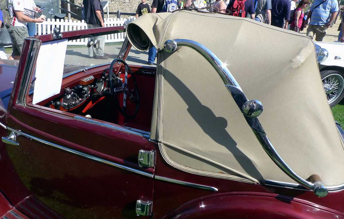 L1010168.JPG - A Tickford bodied MG-PA drophead coupe, probably the most elegant of all MGs.