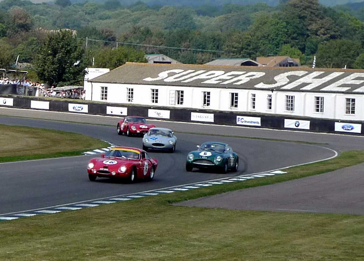 L1010730.JPG - The Tourist Trophy race for GT cars is the feature event. It's a one hour race with driver change. The grid was valued at over $200,000,000.