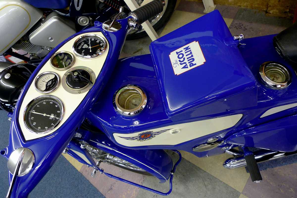 L1010575.JPG - Who needs digital dashboards? The Ascot Pullin has a gauge for every purpose.