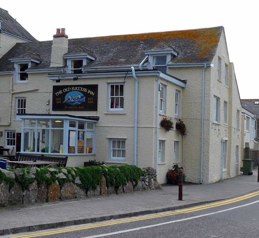 L1010350.JPG - After Lands End we rode around the point to stay here in Sennen Cove.