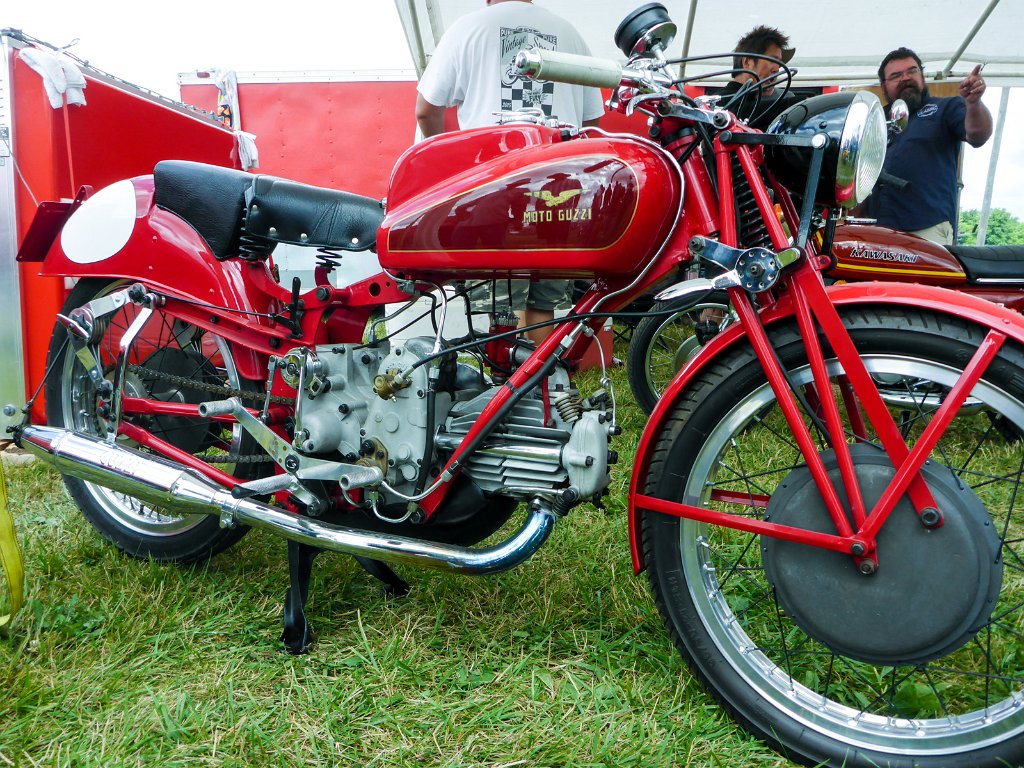 P1020090.jpg - This Beautiful Guzzi Single Was Sold Just Before We Saw It